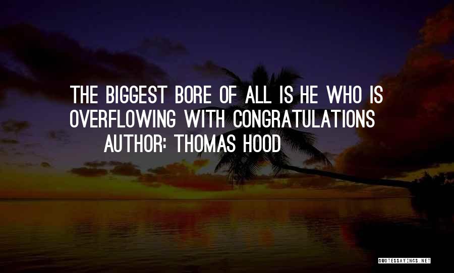 Overflowing Quotes By Thomas Hood