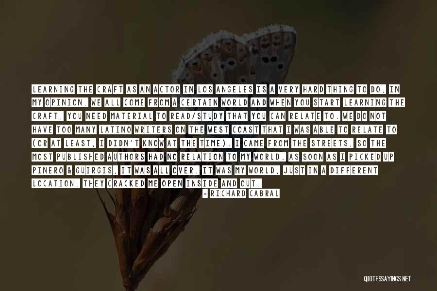 Overflowingly Quotes By Richard Cabral Overflowingly Quotes By Richard Cabral
