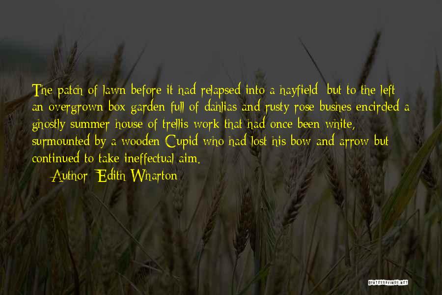 Overgrown Garden Quotes By Edith Wharton
