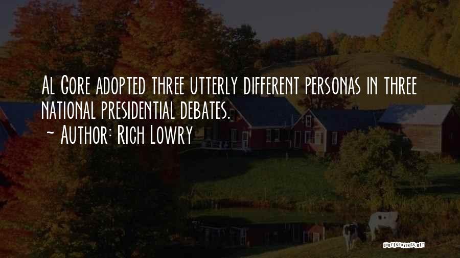 Overidentifying Quotes By Rich Lowry