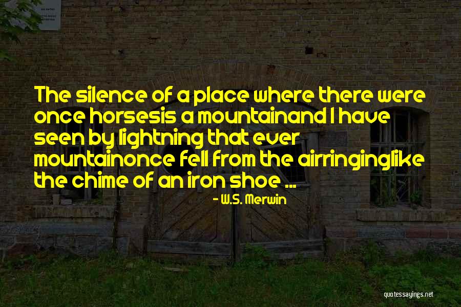 Overintellectualizing Quotes By W.S. Merwin Overintellectualizing Quotes By W.S. Merwin