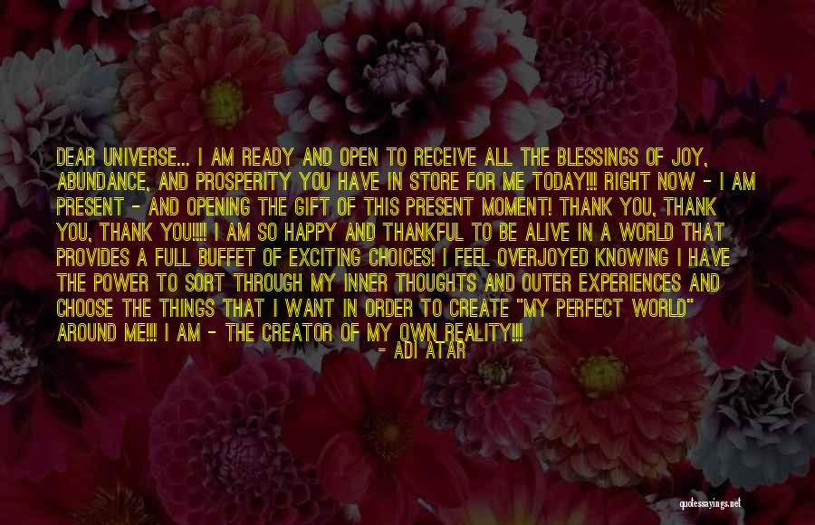 Overjoyed Quotes By Adi Atar Overjoyed Quotes By Adi Atar