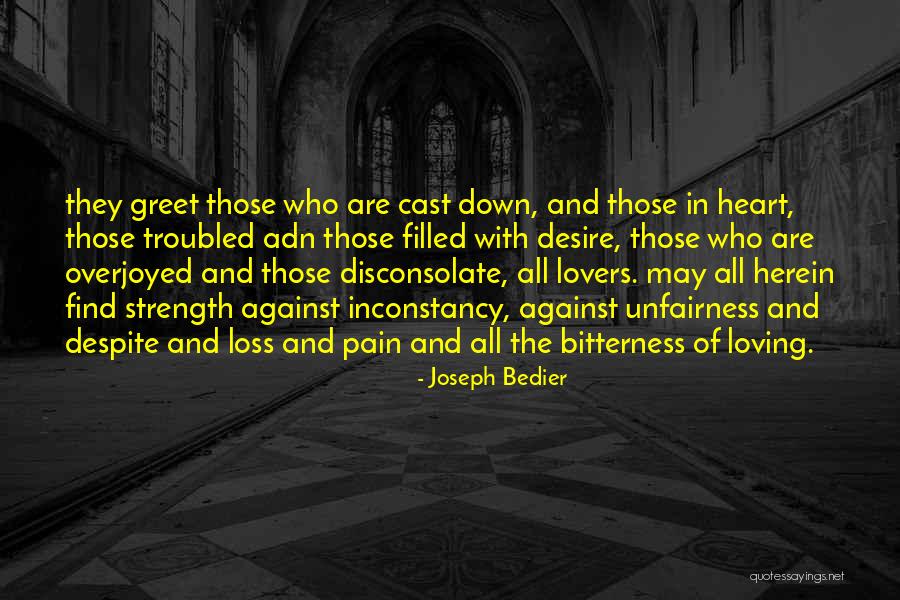 Overjoyed Quotes By Joseph Bedier Overjoyed Quotes By Joseph Bedier