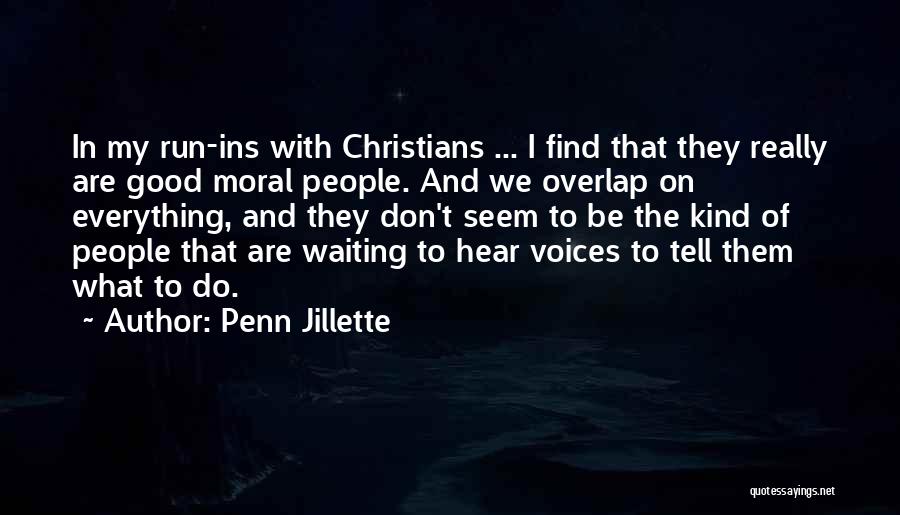 Overlap Quotes By Penn Jillette