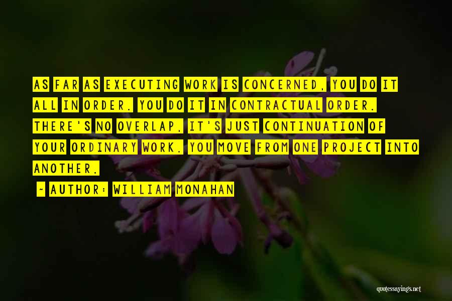Overlap Quotes By William Monahan