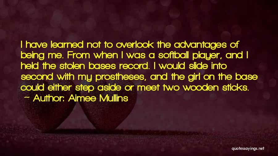 Overlook Quotes By Aimee Mullins