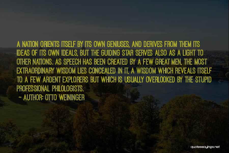 Overlooked Quotes By Otto Weininger