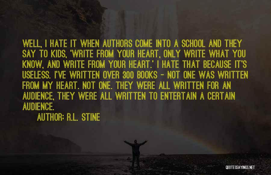 Overlyxclusive Quotes By R.L. Stine