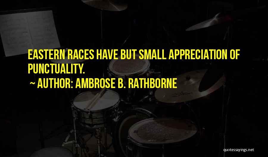 Overmatched Quotes By Ambrose B. Rathborne