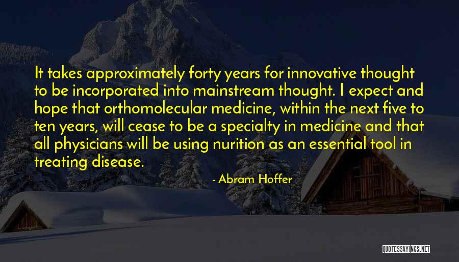 Overmyer Water Quotes By Abram Hoffer Overmyer Water Quotes By Abram Hoffer