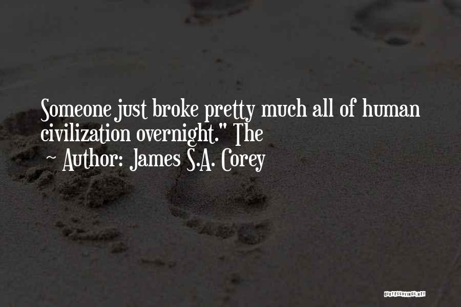 Overnight Quotes By James S.A. Corey