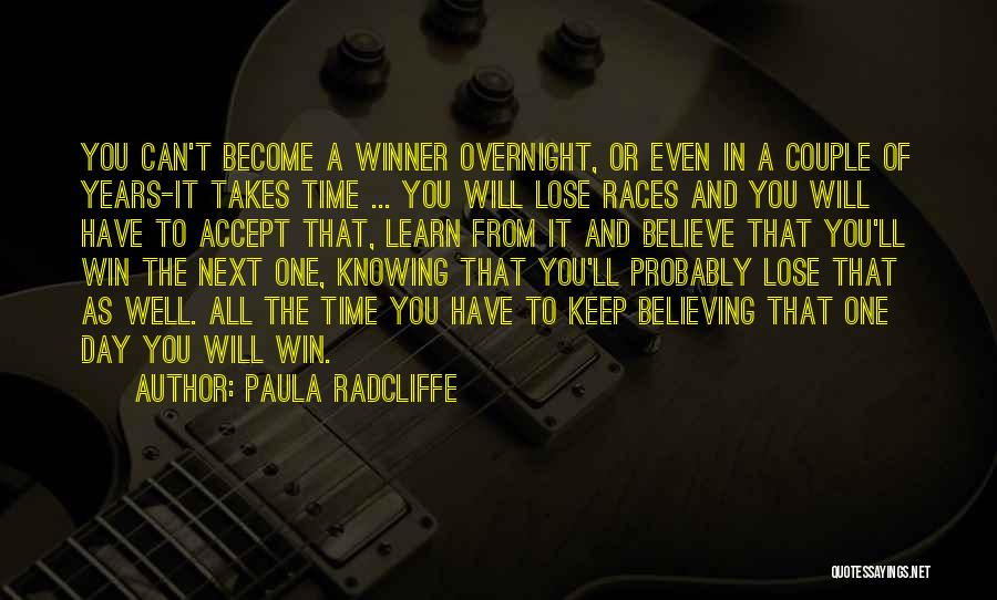 Overnight Quotes By Paula Radcliffe