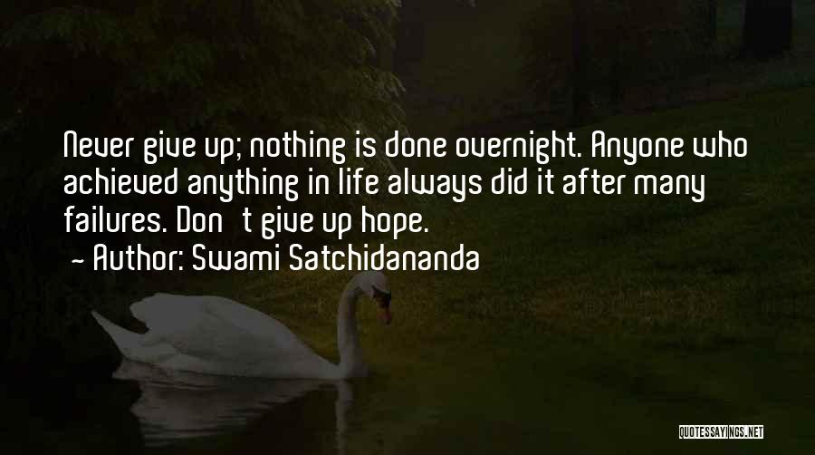 Overnight Quotes By Swami Satchidananda