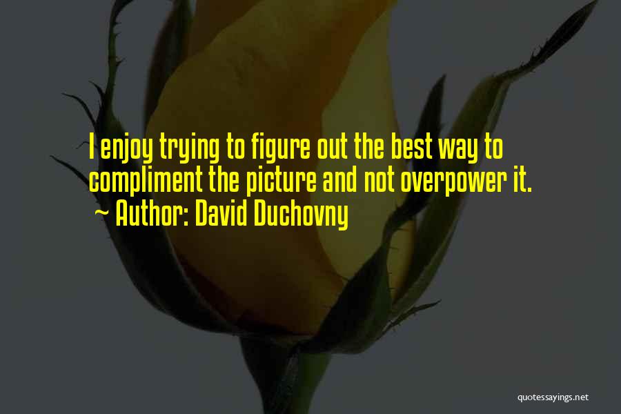 Overpower Quotes By David Duchovny