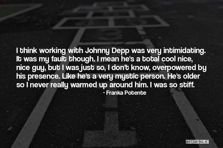 Overpowered Quotes By Franka Potente Overpowered Quotes By Franka Potente