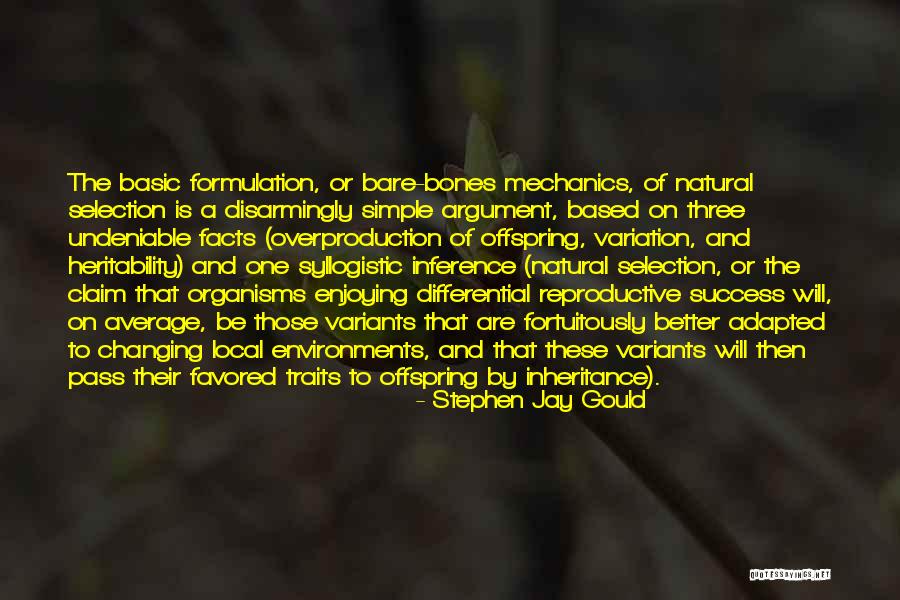 Overproduction Of Offspring Quotes By Stephen Jay Gould Overproduction Of Offspring Quotes By Stephen Jay Gould
