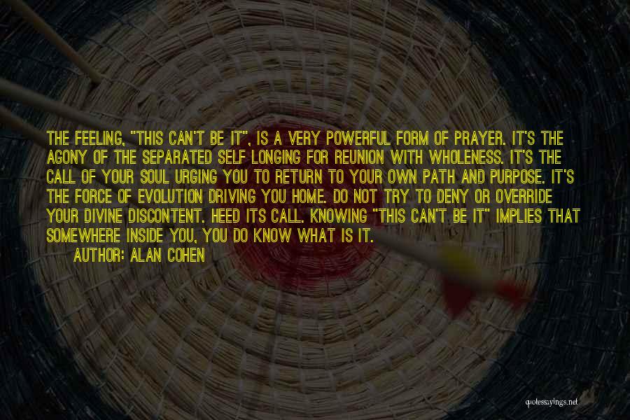 Override Quotes By Alan Cohen