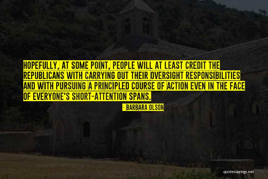 Oversight Quotes By Barbara Olson Oversight Quotes By Barbara Olson