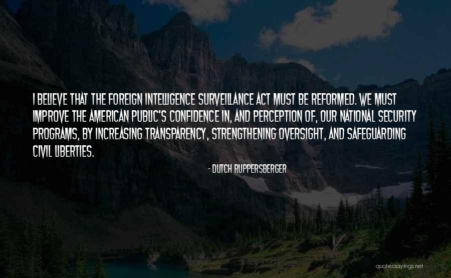 Oversight Quotes By Dutch Ruppersberger Oversight Quotes By Dutch Ruppersberger