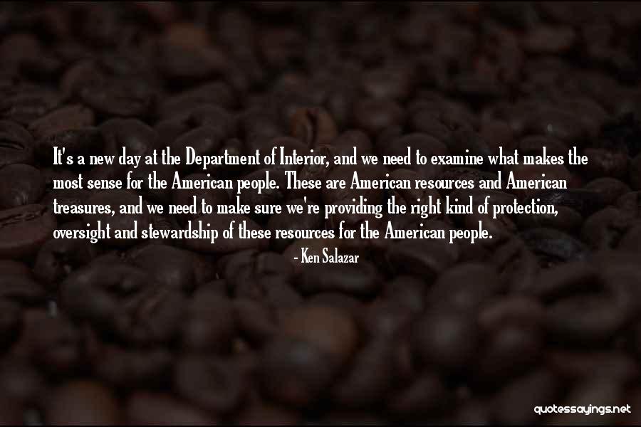Oversight Quotes By Ken Salazar Oversight Quotes By Ken Salazar