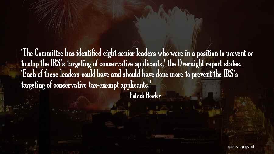 Oversight Quotes By Patrick Howley Oversight Quotes By Patrick Howley