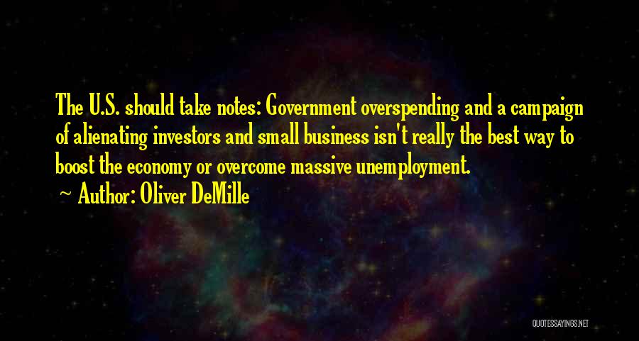 Overspending Quotes By Oliver DeMille