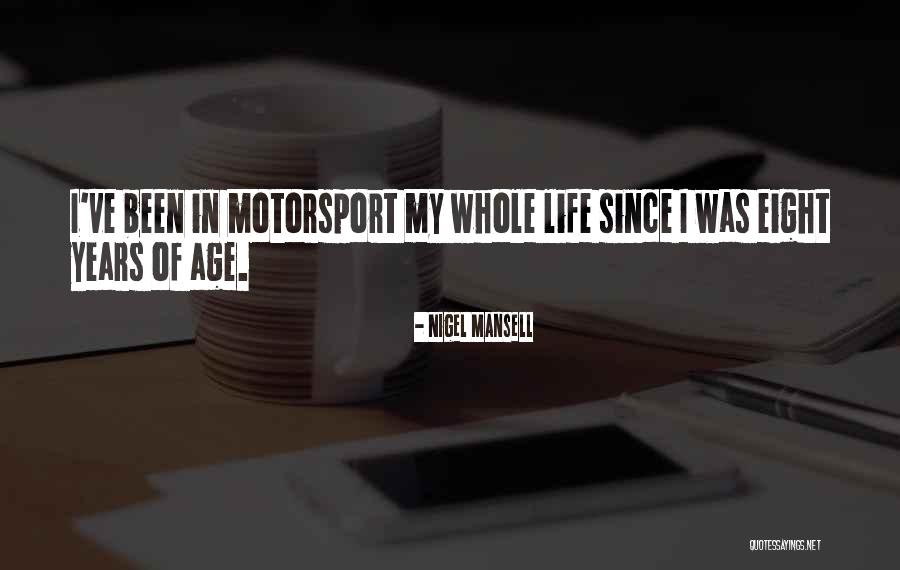 Overstimulated Ovaries Quotes By Nigel Mansell Overstimulated Ovaries Quotes By Nigel Mansell