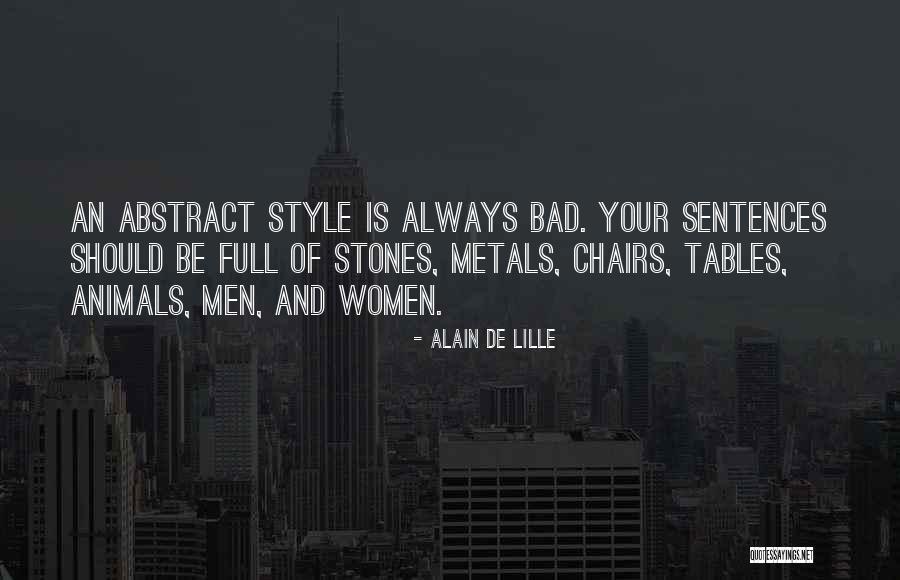 Overt Streetwear Quotes By Alain De Lille Overt Streetwear Quotes By Alain De Lille