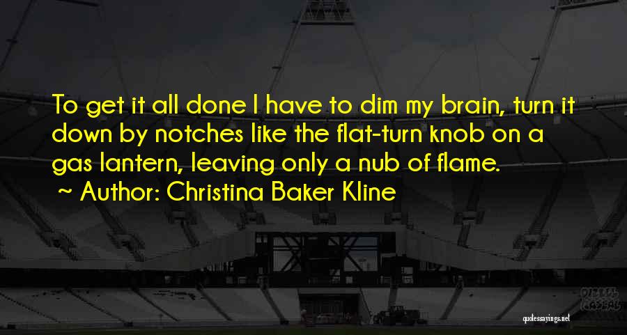 Overthinking Quotes By Christina Baker Kline