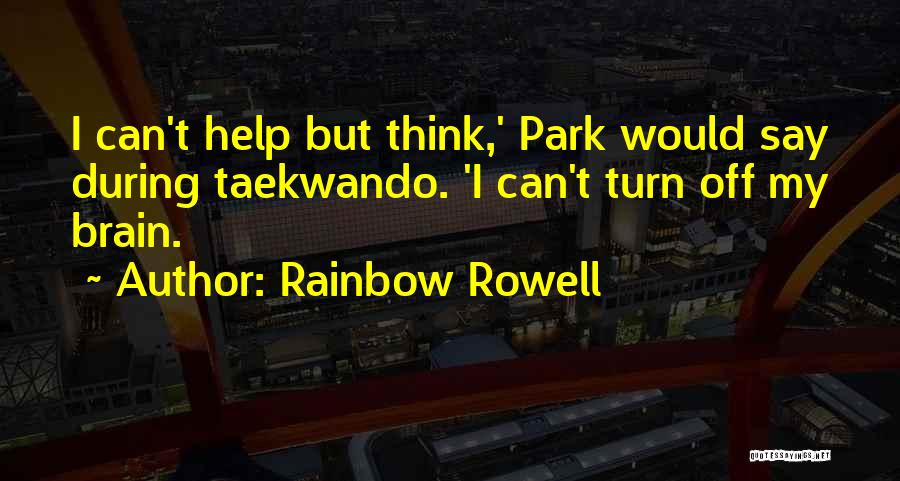 Overthinking Quotes By Rainbow Rowell