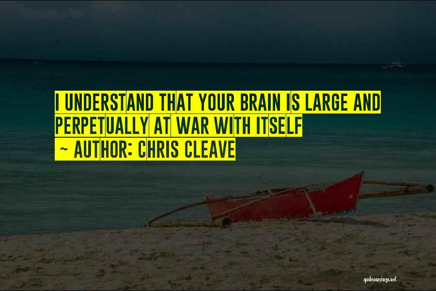 Overthinking Things Quotes By Chris Cleave