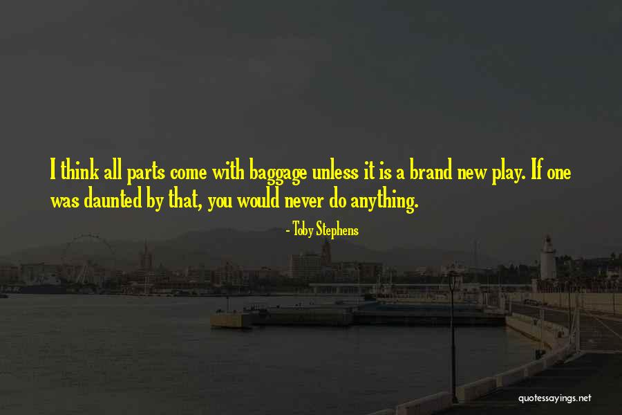 Overtinker Quotes By Toby Stephens Overtinker Quotes By Toby Stephens