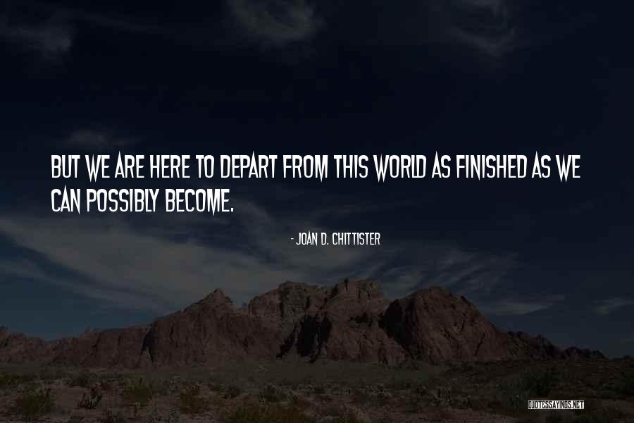 Overturners Quotes By Joan D. Chittister Overturners Quotes By Joan D. Chittister
