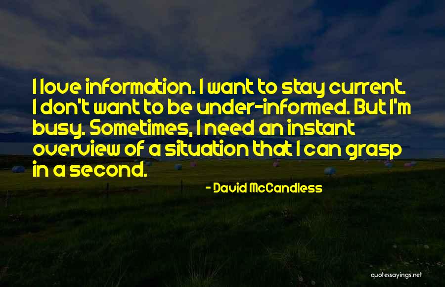 Overview Quotes By David McCandless Overview Quotes By David McCandless