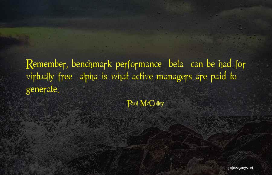 Overweening Synonym Quotes By Paul McCulley