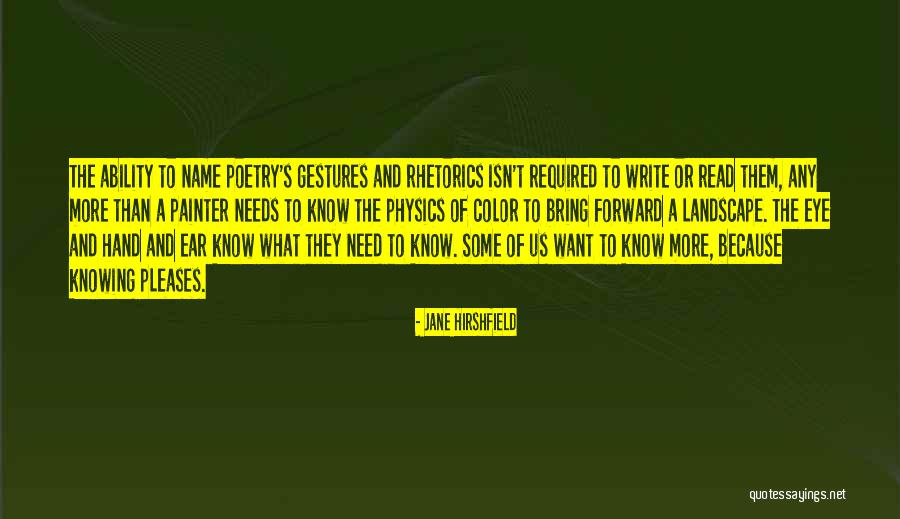 Ovshinsky Innovation Quotes By Jane Hirshfield Ovshinsky Innovation Quotes By Jane Hirshfield