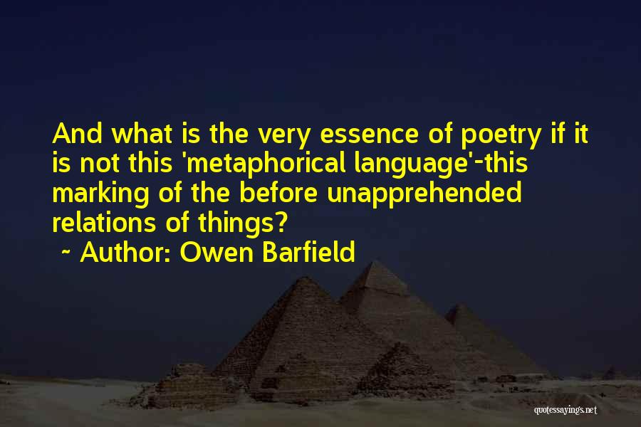 Owen Barfield Quotes 1934666