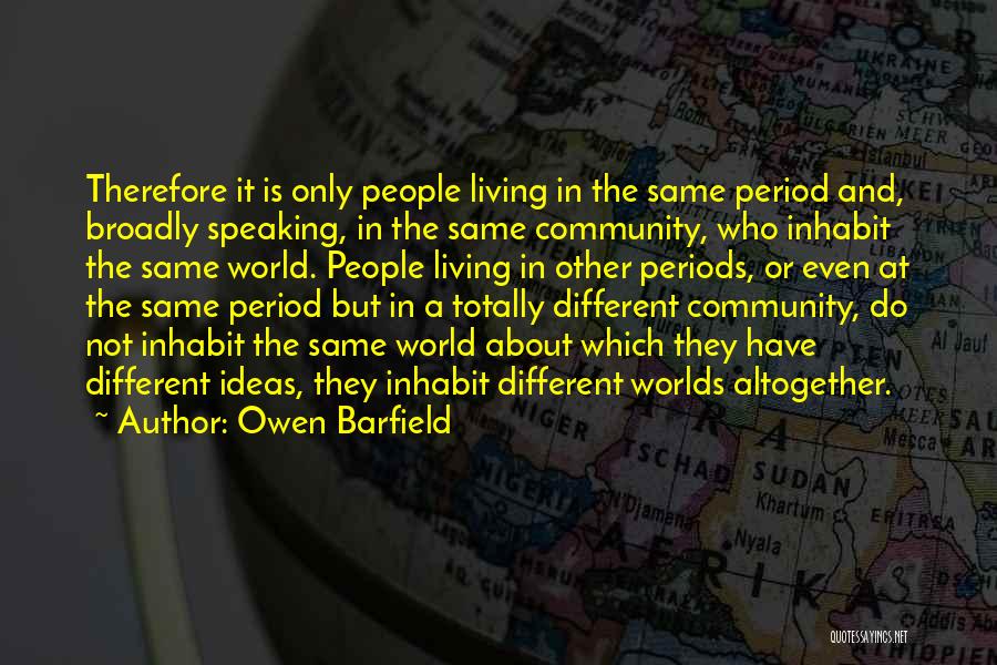 Owen Barfield Quotes 2162672