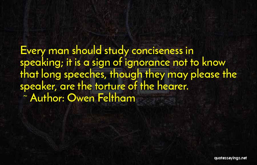 Owen Feltham Quotes 194526