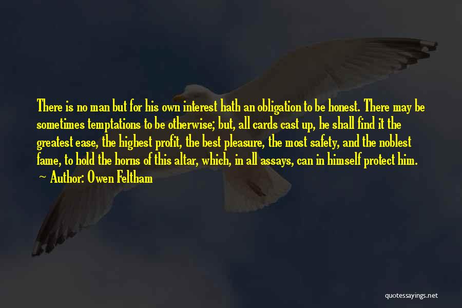 Owen Feltham Quotes 441132