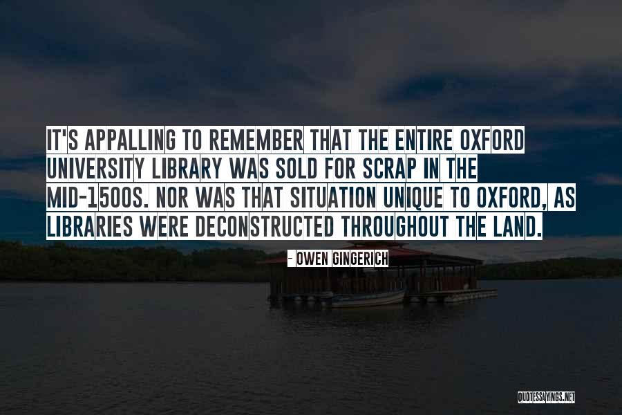 Owen Gingerich Quotes 1479880 Owen Gingerich Quotes 1479880