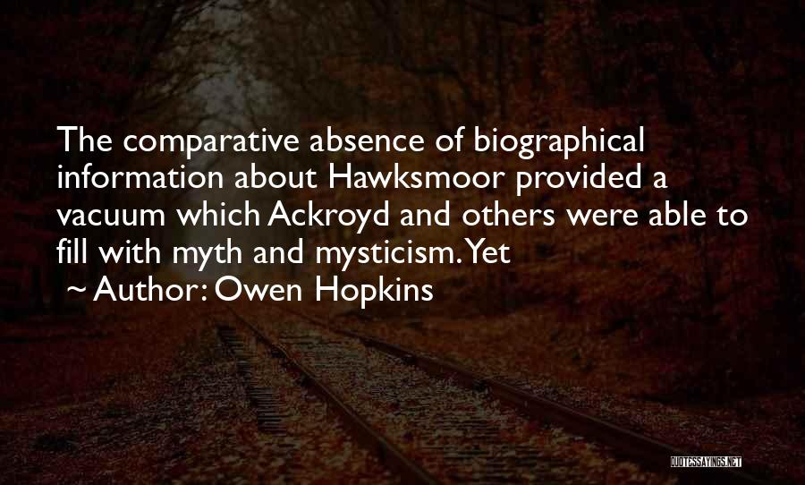 Owen Hopkins Quotes 1698429