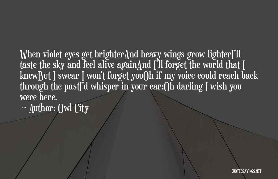 Owl City Quotes 577345