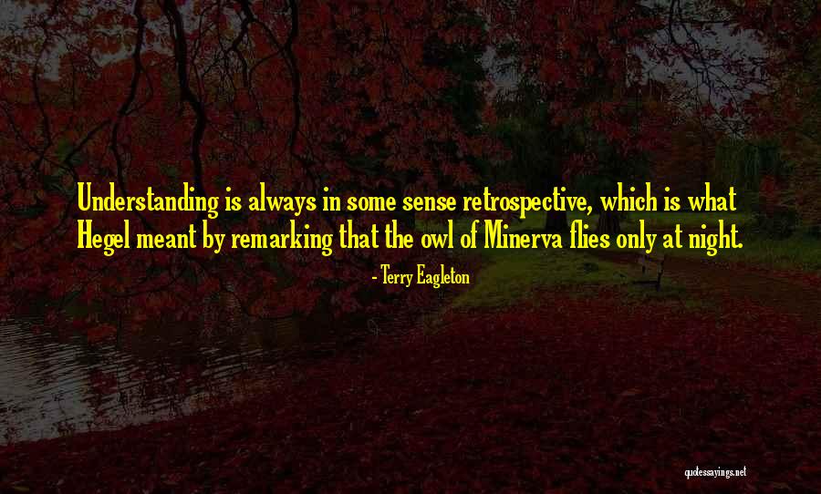 Owl Of Minerva Quotes By Terry Eagleton Owl Of Minerva Quotes By Terry Eagleton