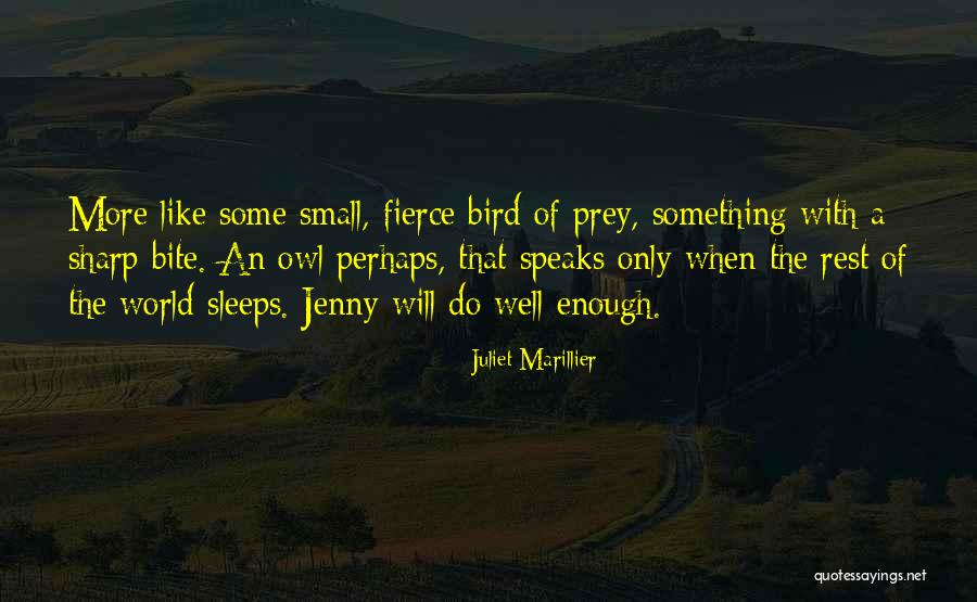 Owl Small Quotes By Juliet Marillier Owl Small Quotes By Juliet Marillier