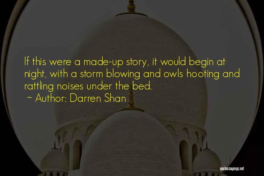 Owls Quotes By Darren Shan