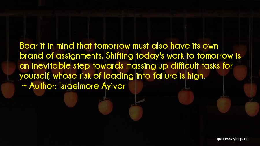 Own Brand Quotes By Israelmore Ayivor