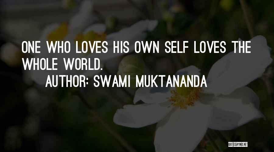 Own Self Quotes By Swami Muktananda