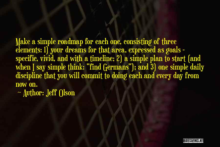 Own Timeline Quotes By Jeff Olson