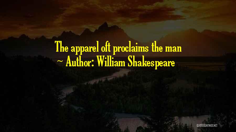 Own Way Apparel Quotes By William Shakespeare